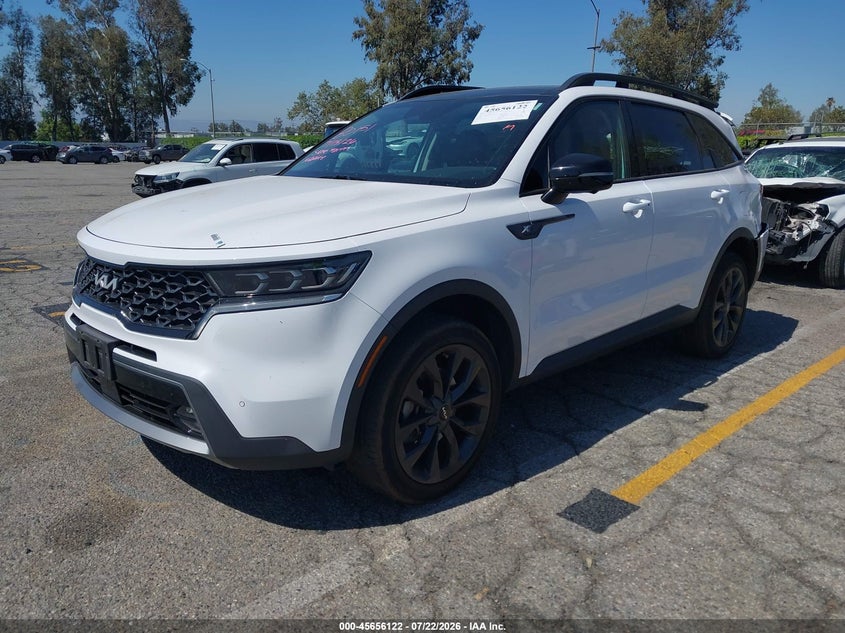 2023 Kia Sorento, Rear, IAAI, VIN 5XYRKDLF0PG216699 — photo 2