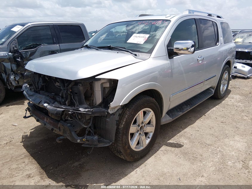 Vin: 5n1ba0nf4bn618104, lot: 46154740, nissan armada platinum 20112