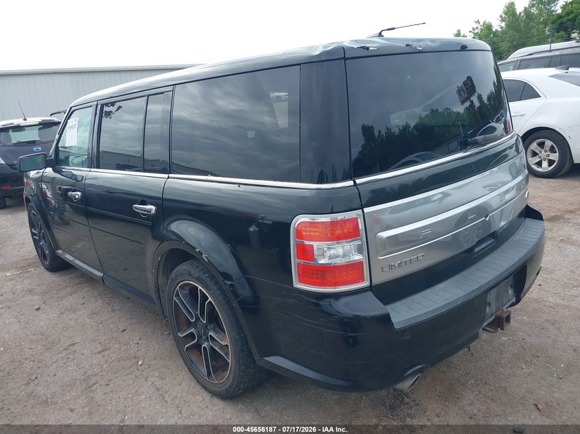 Vin: 2fmgk5d86dbd38427, lot: 46154742, ford flex limited 20133