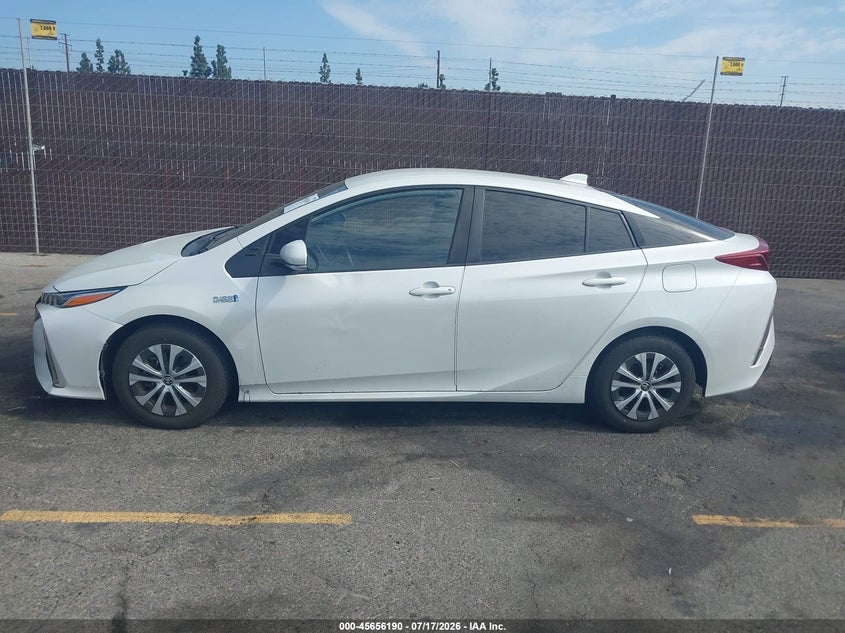 TOYOTA PRIUS PRIME 2021 VIN JTDKAMFPXM3183154