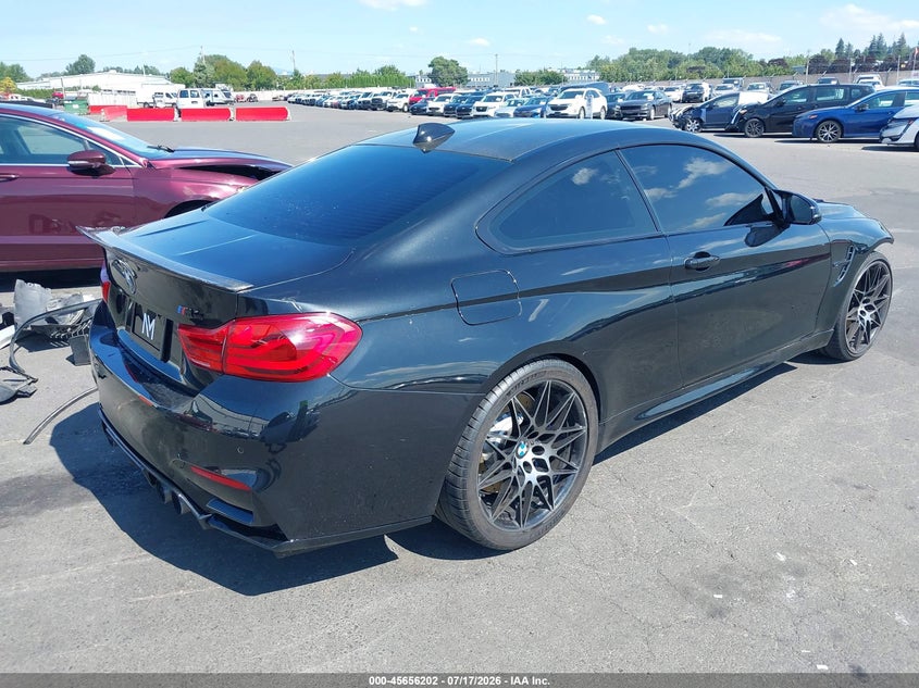 Vin: wbs4y9c53jac87427, lot: 46154757, bmw m4 20184