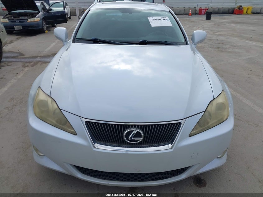 2006 Lexus Is 350 VIN: JTHBE262565005350 Lot: 45656204