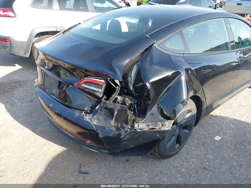 2021 Tesla Model 3 Standard Range Plus Rear-Wheel Drive VIN: 5YJ3E1EA8MF986083 Lot: 45656210