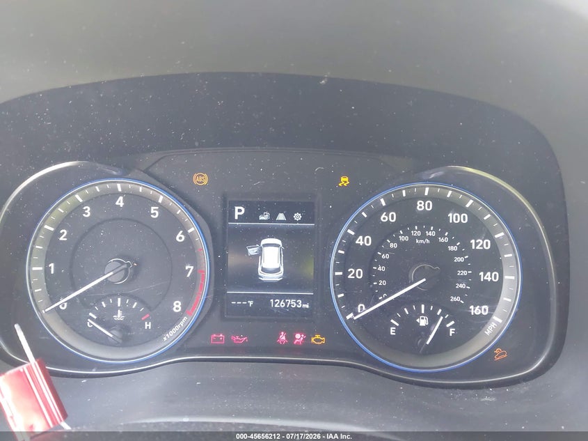 2019 Hyundai Kona Se VIN: KM8K12AA0KU302405 Lot: 45656212
