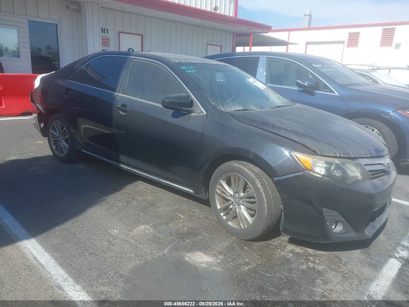 2012 TOYOTA CAMRY SEDAN 2.5L I-4 DOHC, VVT, 173HP