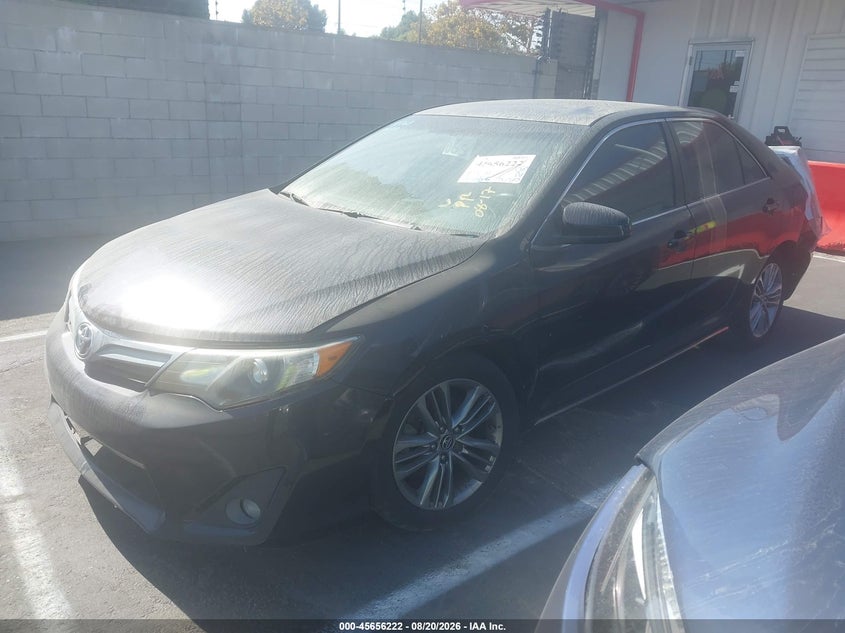 2012 TOYOTA CAMRY SEDAN 2.5L I-4 DOHC, VVT, 173HP