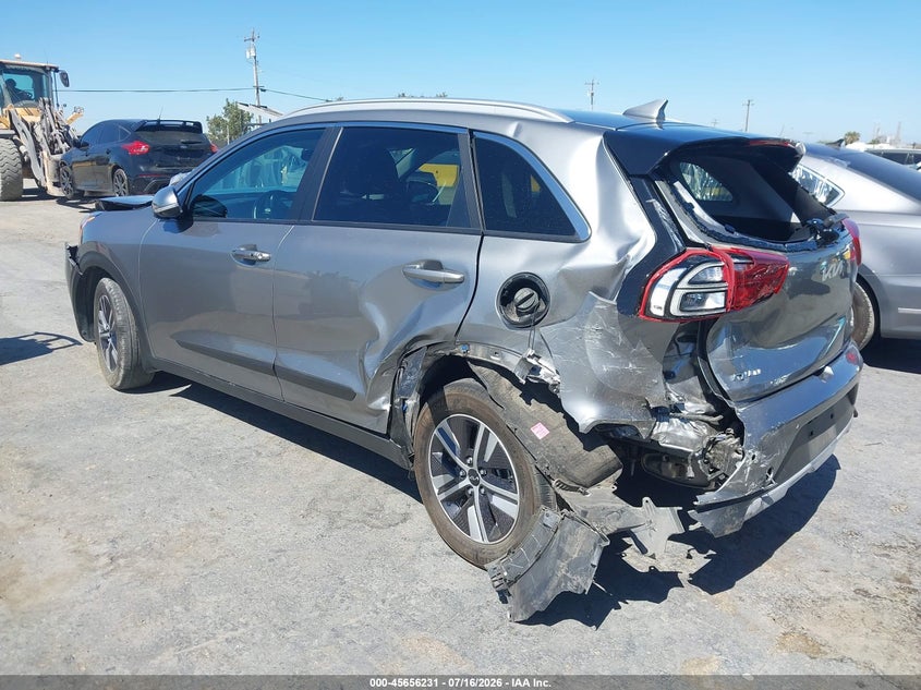 Vin: kndce3lc4n5490782, lot: 46154786, kia niro ex premium 20223