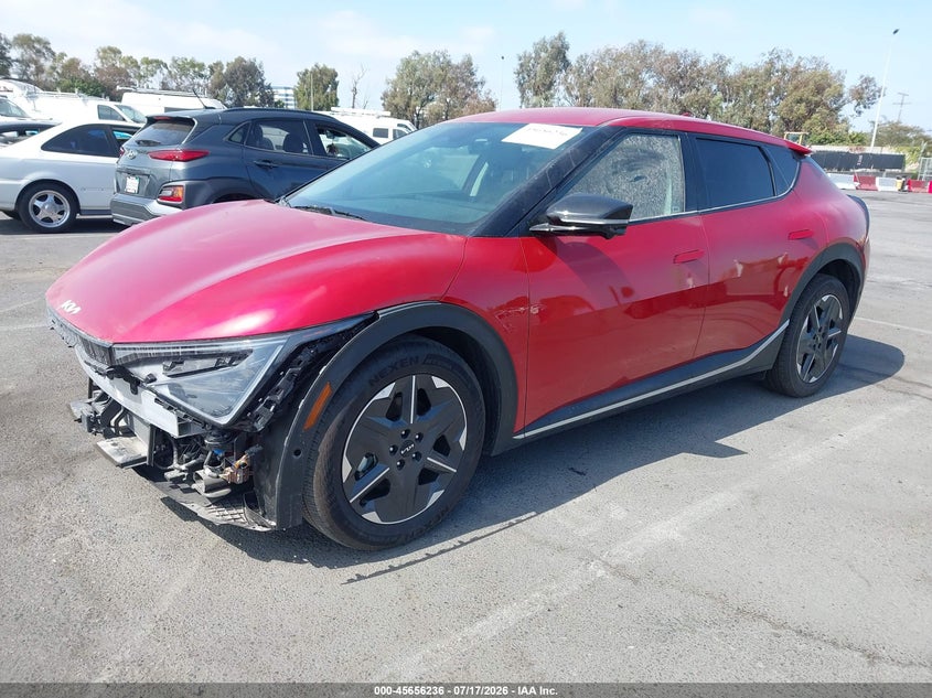 Vin: 5xyc34ja2sg006222, lot: 46154791, kia ev6 light long range rwd 20252
