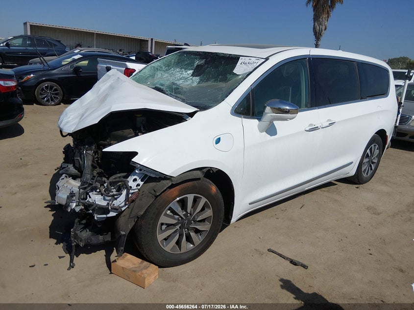 Vin: 2c4rc1s71nr183582, lot: 46154819, chrysler pacifica hybrid limited 20222