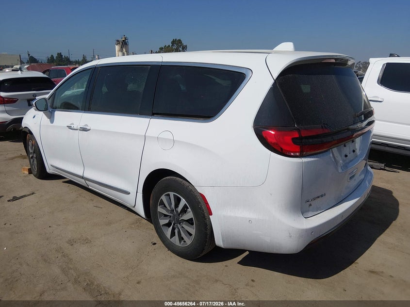 Vin: 2c4rc1s71nr183582, lot: 46154819, chrysler pacifica hybrid limited 20223