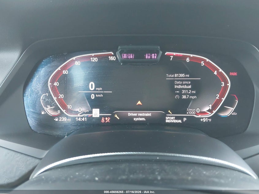 2020 BMW X5 SPORT UTILITY VEHICLE 3.0L I-6 DI, DOHC, VVT, TURBO, 335HP
