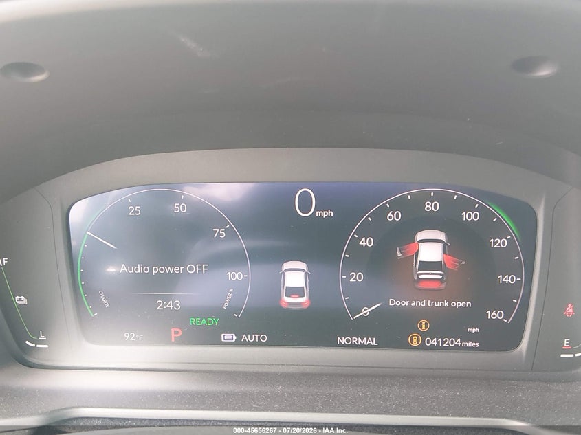 2023 HONDA ACCORD HYBRID auction photo 7