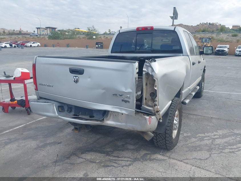 DODGE RAM 2500 2005 VIN 3D7KS28C75G730154