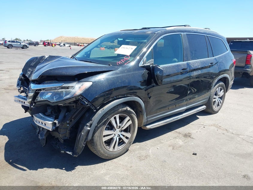 Vin: 5fnyf6h84gb117199, lot: 46154833, honda pilot ex-l 20162