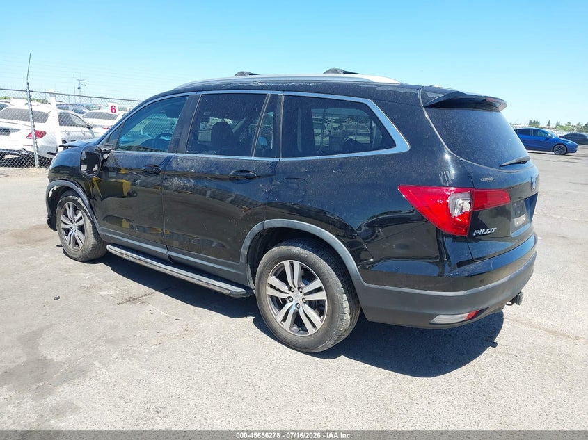 Vin: 5fnyf6h84gb117199, lot: 46154833, honda pilot ex-l 20163