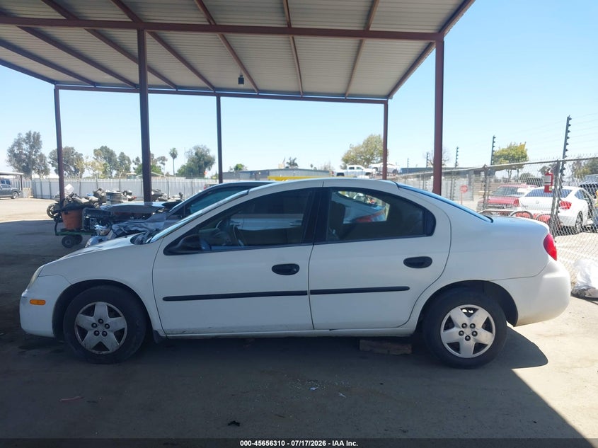 2004 Dodge Neon Se VIN: 1B3ES26C24D506197 Lot: 45656310