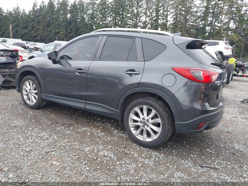 Vin: jm3ke4dy3f0443809, lot: 46154882, mazda cx-5 grand touring 20153