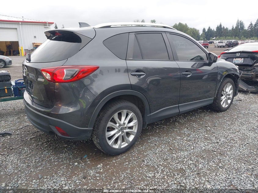 Vin: jm3ke4dy3f0443809, lot: 46154882, mazda cx-5 grand touring 20154
