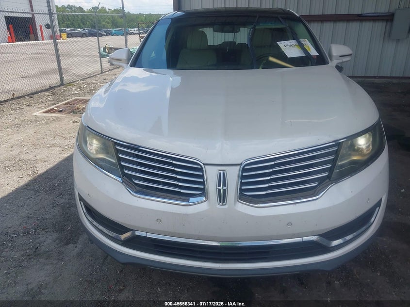 2017 Lincoln Mkx Reserve VIN: 2LMPJ6LR4HBL47012 Lot: 45656341