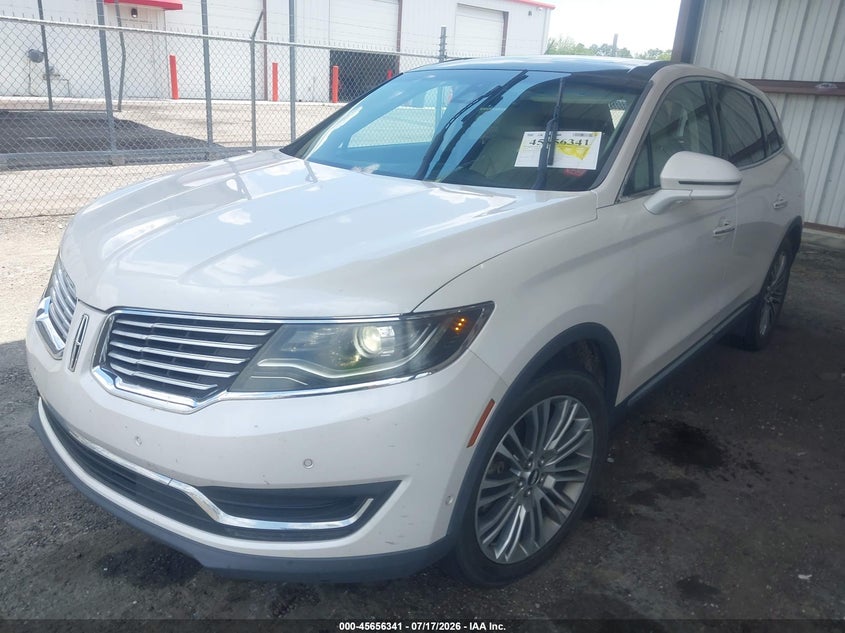 2017 Lincoln Mkx Reserve VIN: 2LMPJ6LR4HBL47012 Lot: 45656341