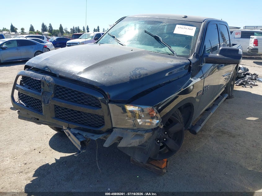Vin: 3c6rr7ktxhg574696, lot: 46154916, ram 1500 express  4x4 5'7 box 20172