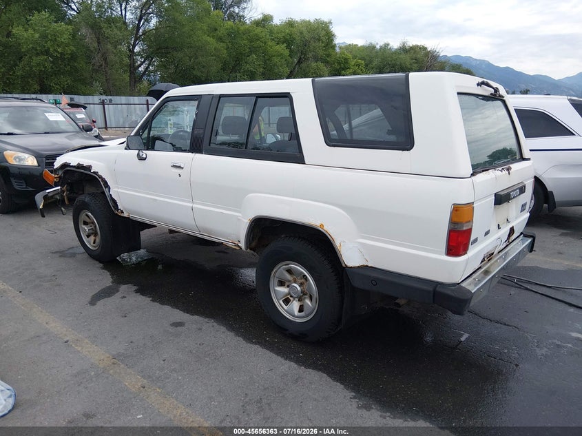 1987 Toyota 4Runner Rn60 VIN: JT4RN62S7H0173746 Lot: 45656363