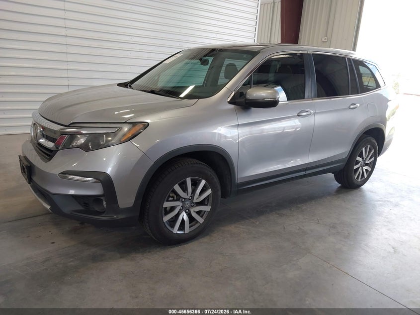 Vin: 5fnyf6h56lb044353, lot: 46154921, honda pilot awd ex-l 20202