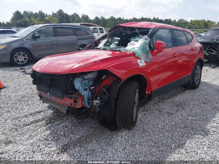 Vin: 3gnkbhr46ps119768, lot: 46154938, chevrolet blazer awd 2lt 20232