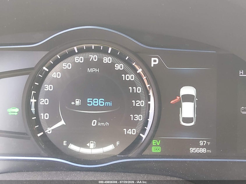 2018 Hyundai Ioniq Hybrid Sel VIN: KMHC75LC0JU069496 Lot: 45656386
