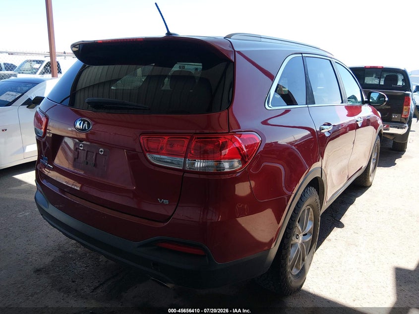 2017 KIA SORENTO auction photo 4