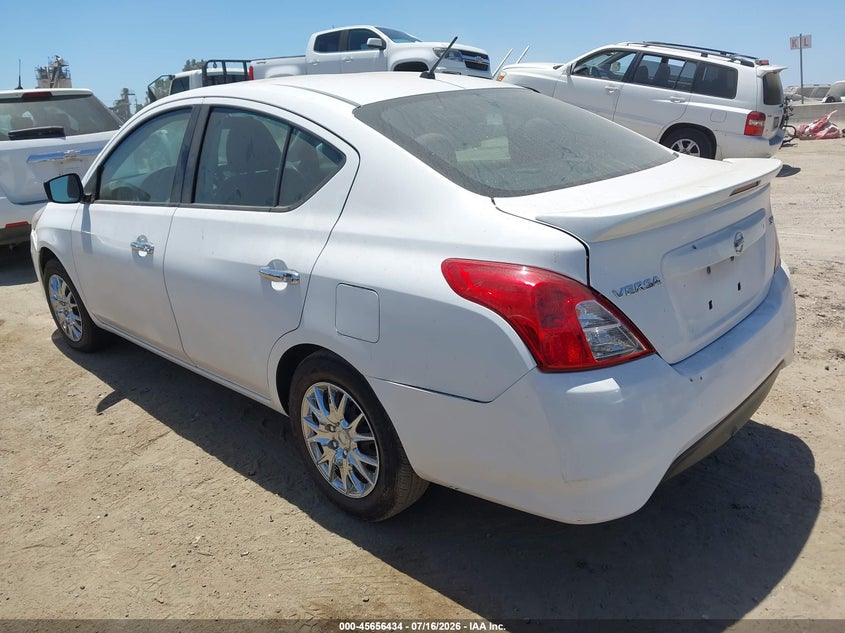 Vin: 3n1cn7ap1jk408099, lot: 46154989, nissan versa 1.6 sv 20183