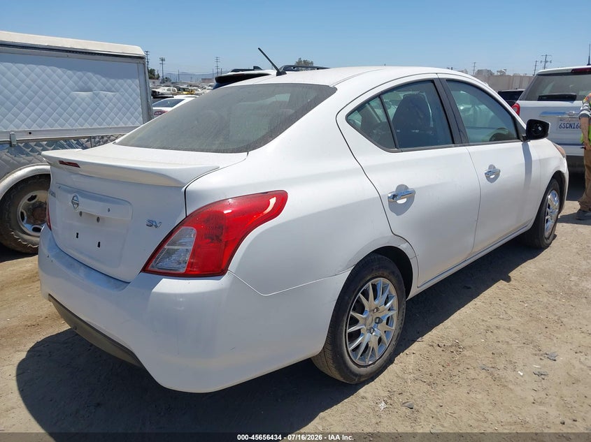 Vin: 3n1cn7ap1jk408099, lot: 46154989, nissan versa 1.6 sv 20184