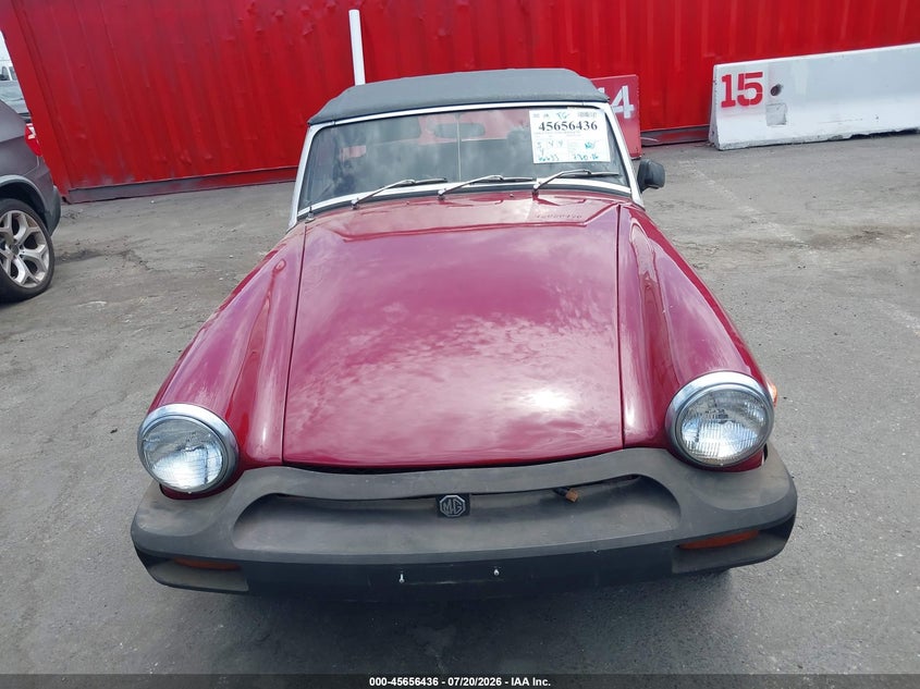 1976 Mg Midget VIN: GAN6UG177102G Lot: 45656436