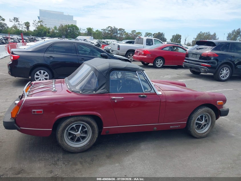 1976 Mg Midget VIN: GAN6UG177102G Lot: 45656436