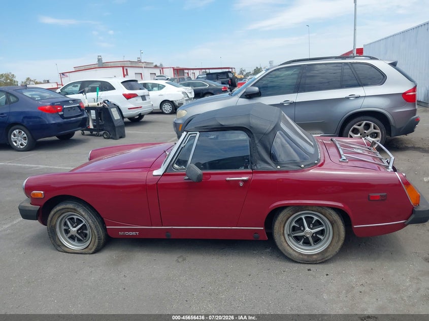 1976 Mg Midget VIN: GAN6UG177102G Lot: 45656436