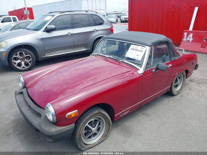 1976 Mg Midget VIN: GAN6UG177102G Lot: 45656436