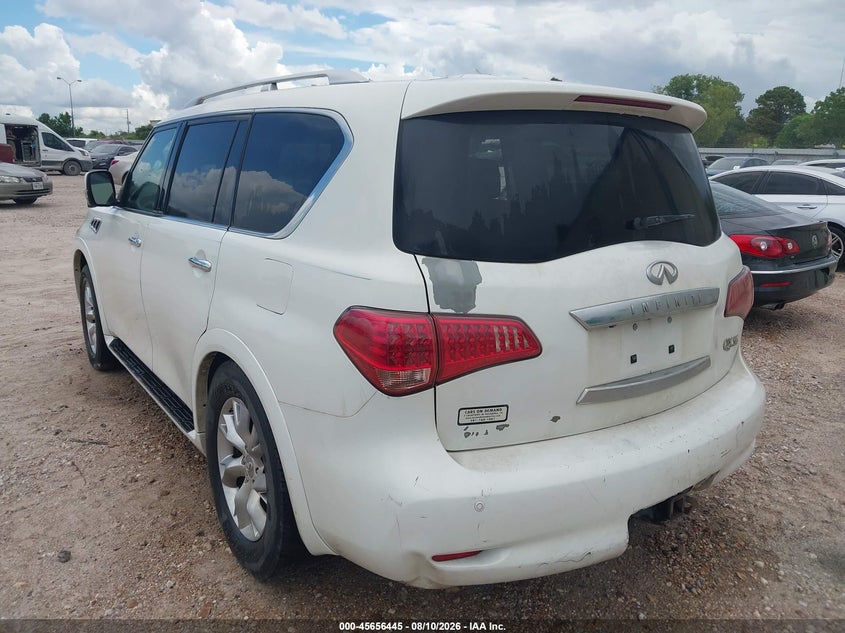 Vin: jn8az2nd4b9701001, lot: 46155000, infiniti qx56 20113