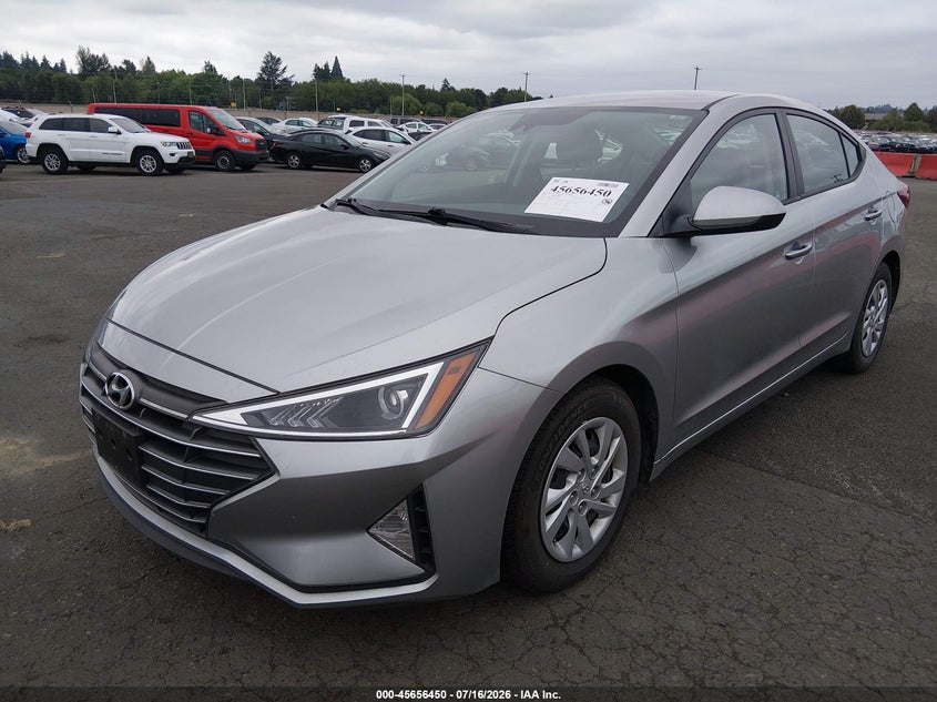 2020 Hyundai Elantra Se, Обычный износ, IAAI, VIN 5NPD74LF3LH617355 — фото 2