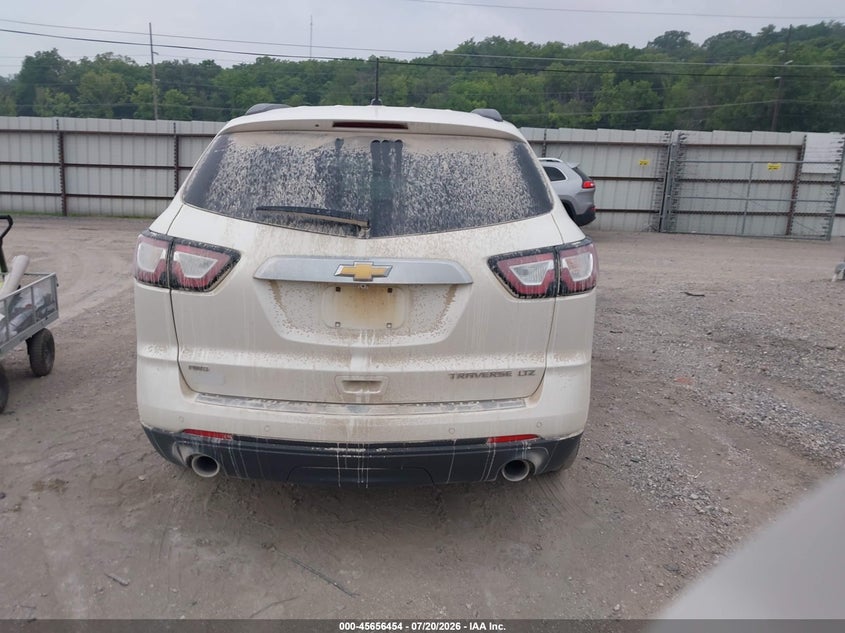 2014 Chevrolet Traverse Ltz VIN: 1GNKVJKDXEJ376116 Lot: 45656454