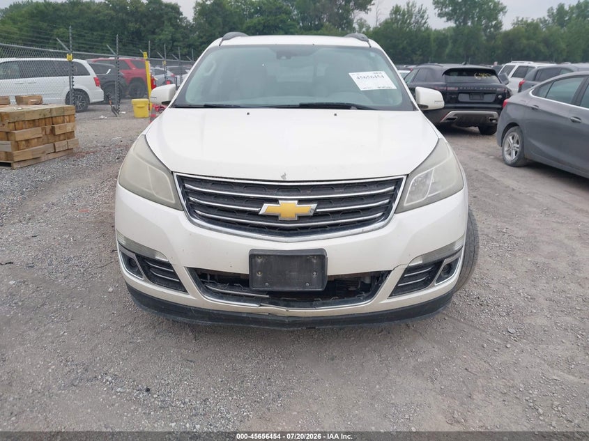 2014 Chevrolet Traverse Ltz VIN: 1GNKVJKDXEJ376116 Lot: 45656454