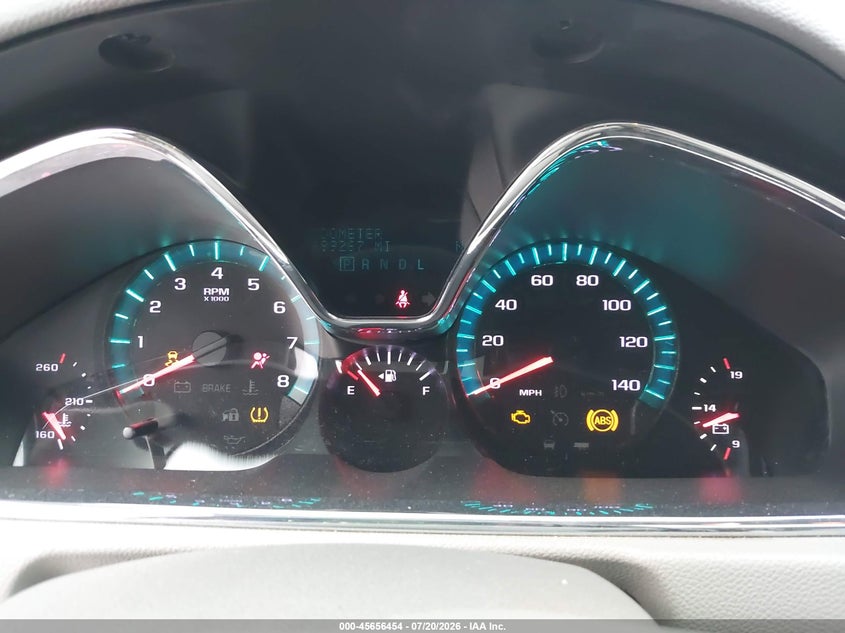 2014 Chevrolet Traverse Ltz VIN: 1GNKVJKDXEJ376116 Lot: 45656454