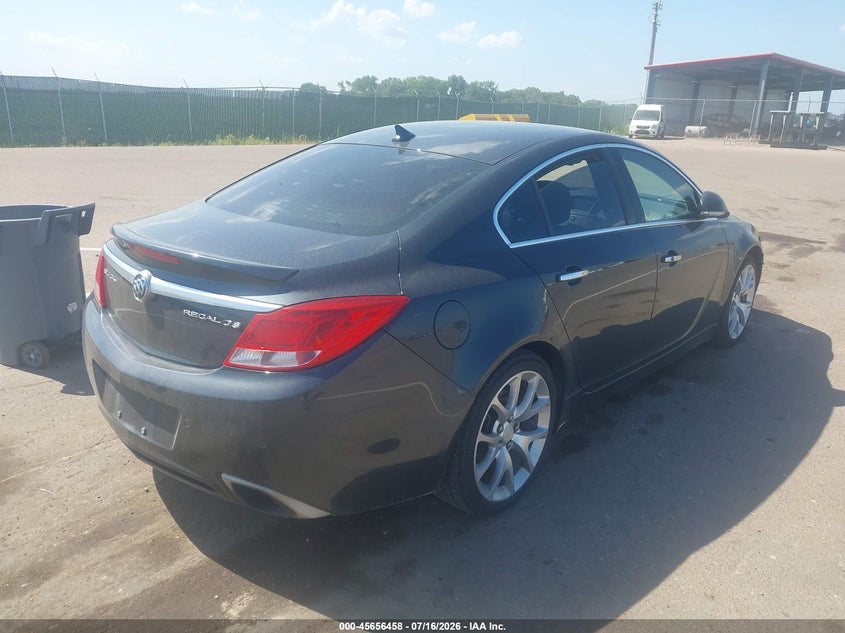 Vin: 2g4gv5gv3c9215702, lot: 46155013, buick regal gs 20124