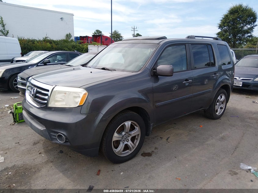 Vin: 5fnyf4h63cb075167, lot: 46155014, honda pilot ex-l 20122
