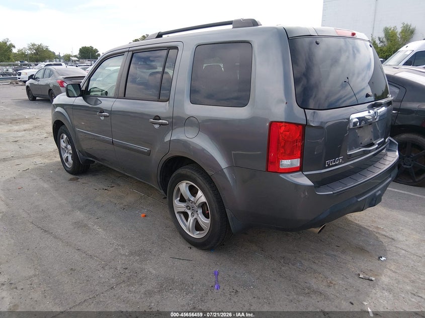 Vin: 5fnyf4h63cb075167, lot: 46155014, honda pilot ex-l 20123