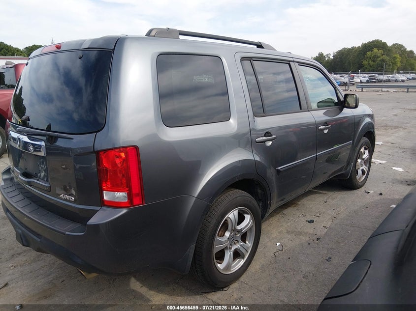 Vin: 5fnyf4h63cb075167, lot: 46155014, honda pilot ex-l 20124
