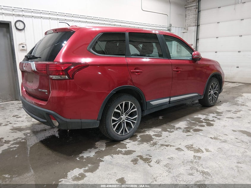 2016 Mitsubishi Outlander Se VIN: JA4AZ3A33GZ011577 Lot: 45656511