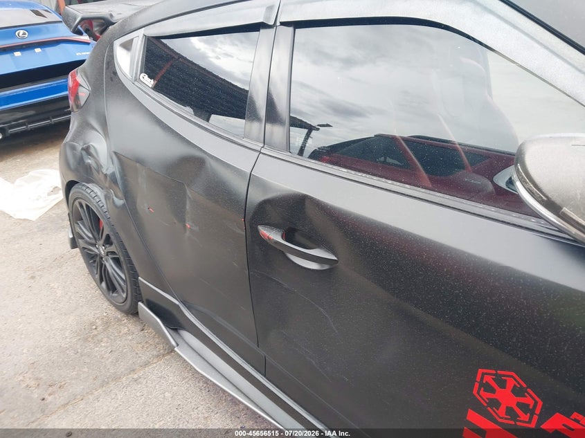 2017 HYUNDAI VELOSTER HATCHBACK 1.6L I-4 DI, DOHC, VVT, TURBO, 201HP