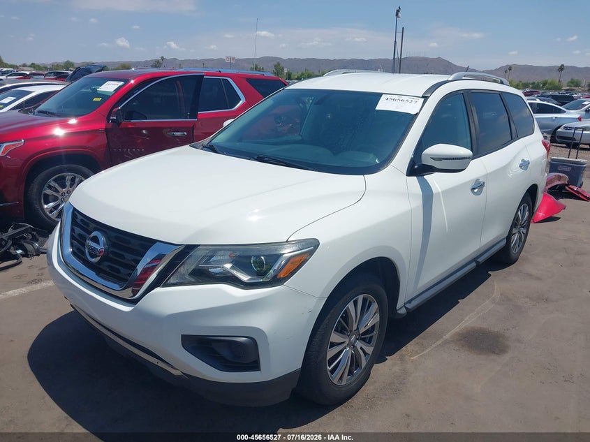 2018 Nissan Pathfinder, Удар сзади, IAAI, VIN 5N1DR2MNXJC631357 — фото 2