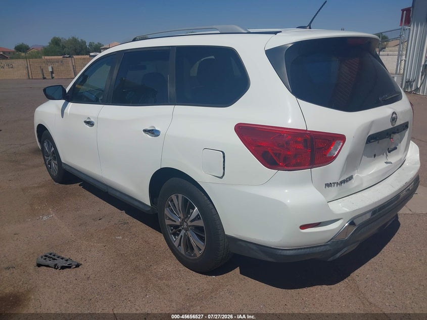 Vin: 5n1dr2mnxjc631357, lot: 46155082, nissan pathfinder s 20183