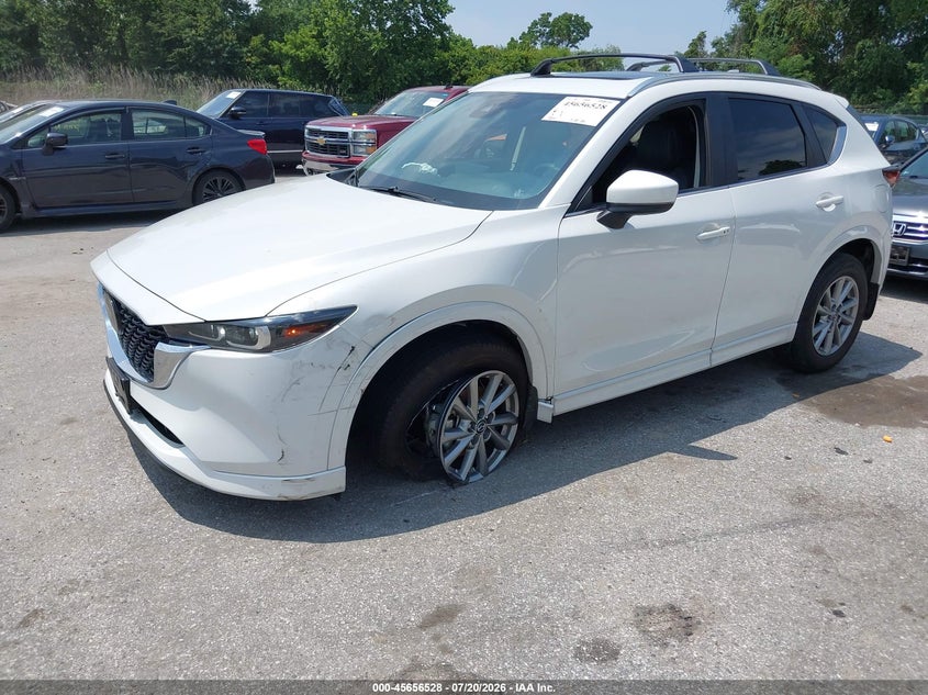 Vin: jm3kfbcl0s0636663, lot: 46155083, mazda cx-5 2.5 s preferred 20252